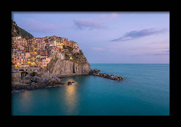 Manarola Under Twilight Skies
