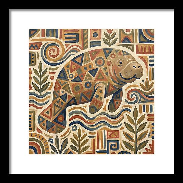 Manatee Folk Art