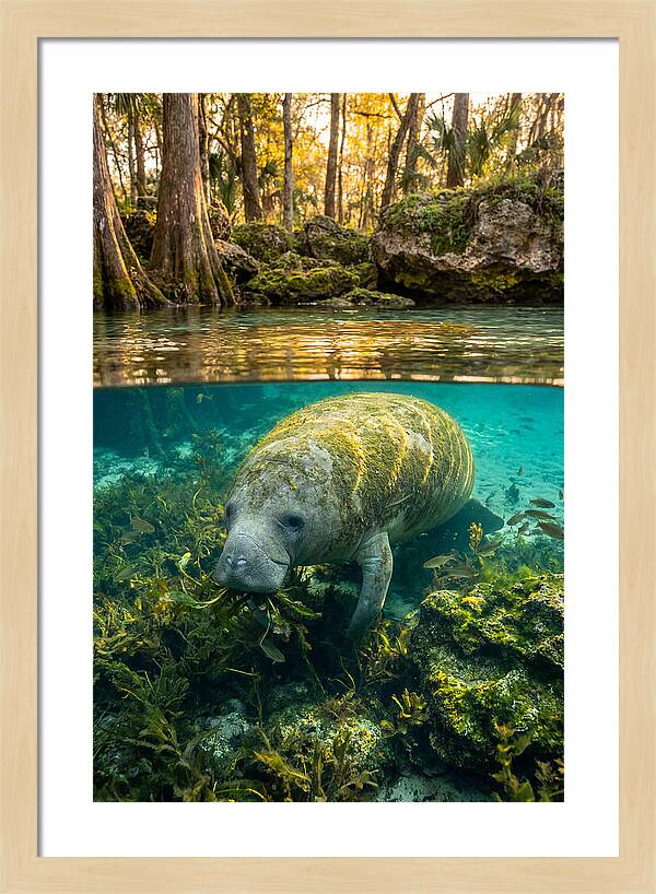 Manatee In Crystal Springs