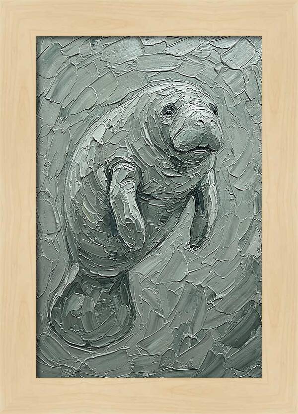 Manatee In Soft Hues