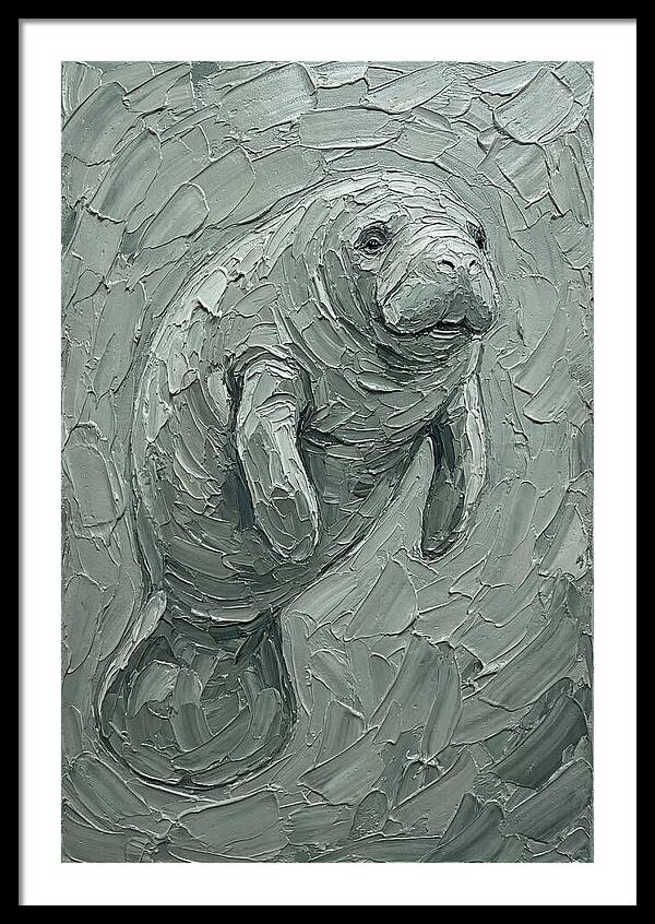 Manatee In Soft Hues
