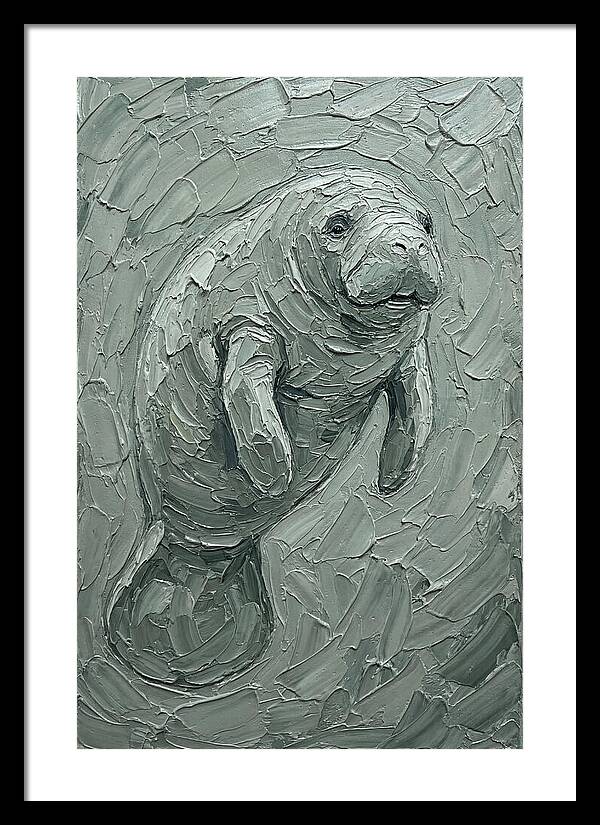 Manatee In Soft Hues