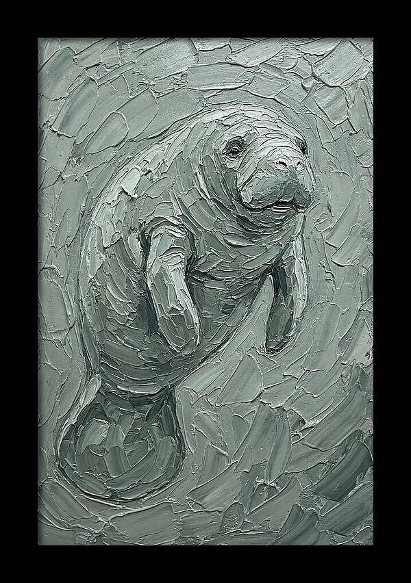 Manatee In Soft Hues