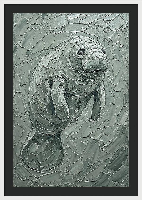 Manatee In Soft Hues