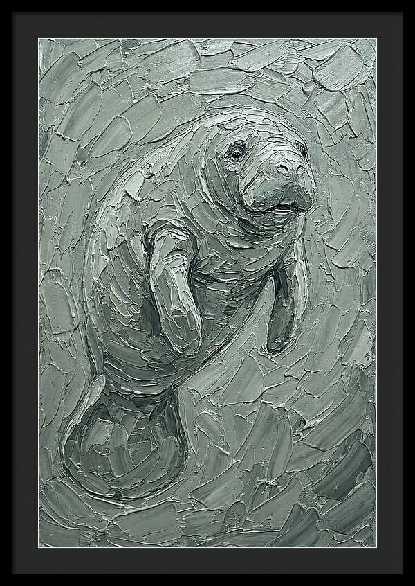 Manatee In Soft Hues