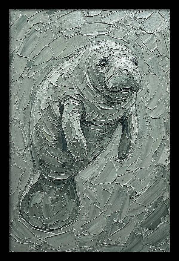 Manatee In Soft Hues
