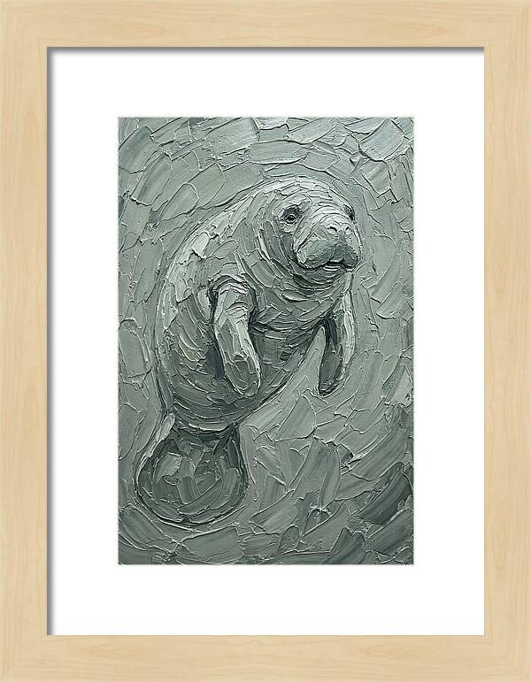 Manatee In Soft Hues