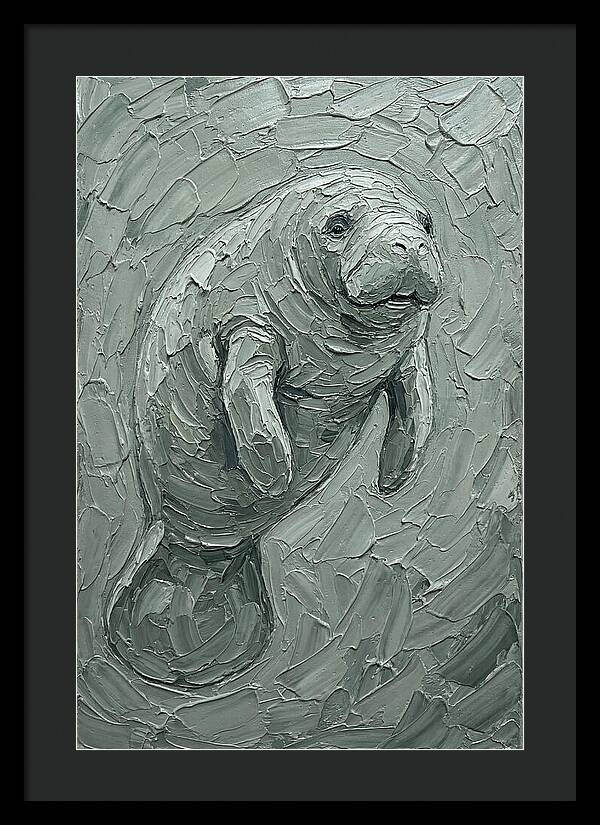 Manatee In Soft Hues