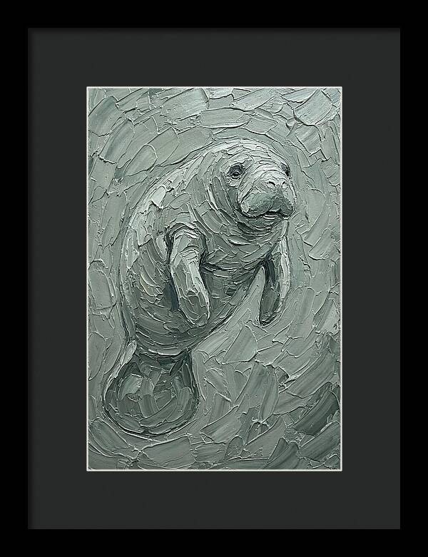 Manatee In Soft Hues