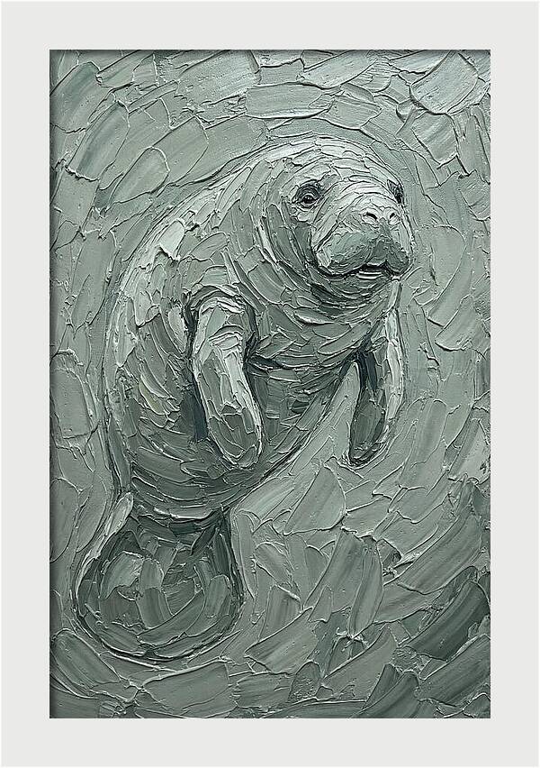 Manatee In Soft Hues