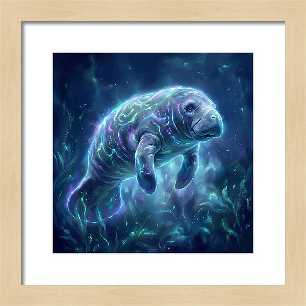 Manatee Underwater
