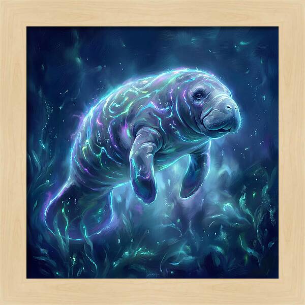 Manatee Underwater