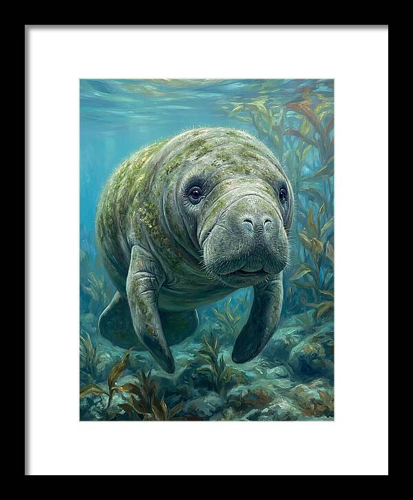 Manatee Underwater Serenity