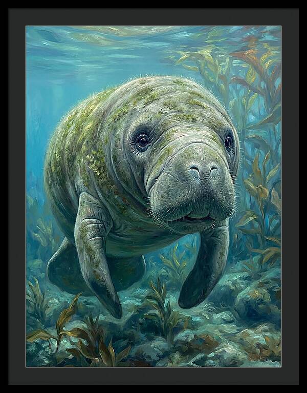 Manatee Underwater Serenity