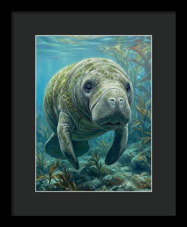 Manatee Underwater Serenity