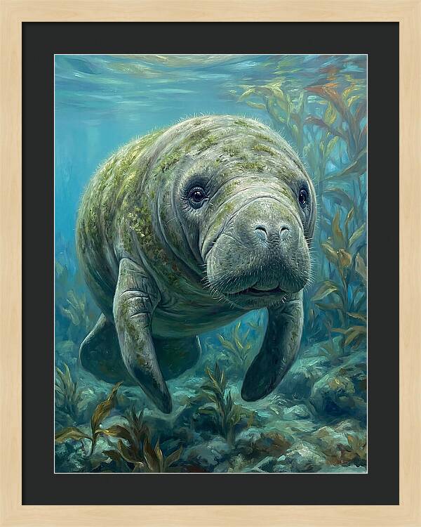 Manatee Underwater Serenity