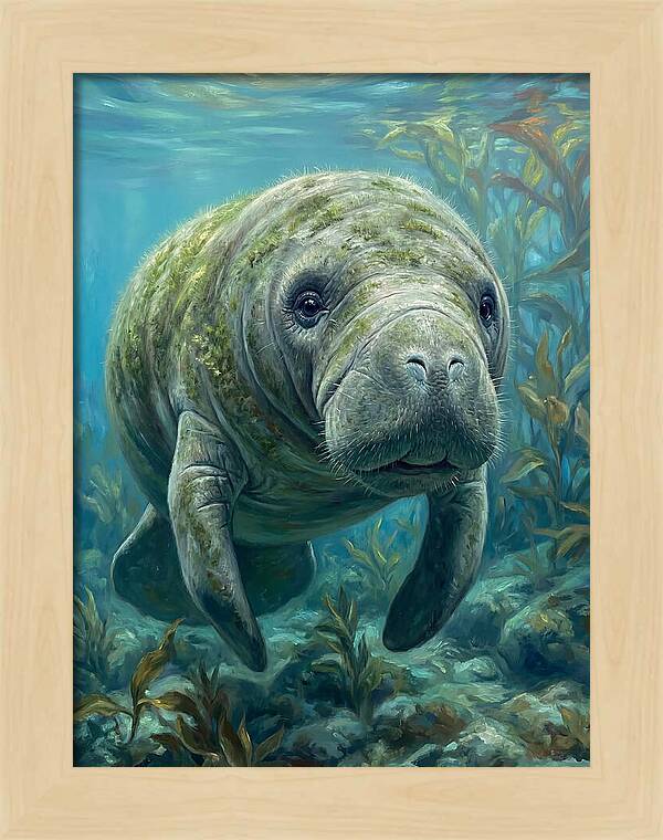 Manatee Underwater Serenity