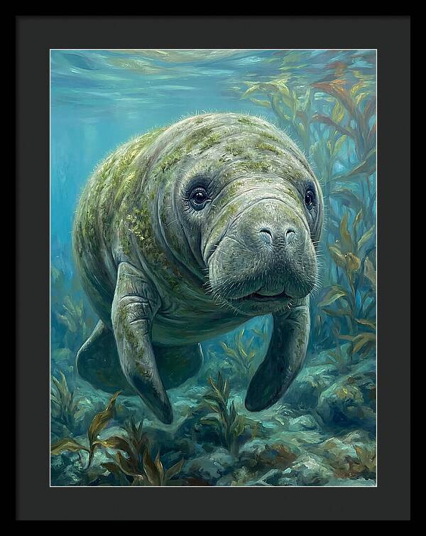 Manatee Underwater Serenity