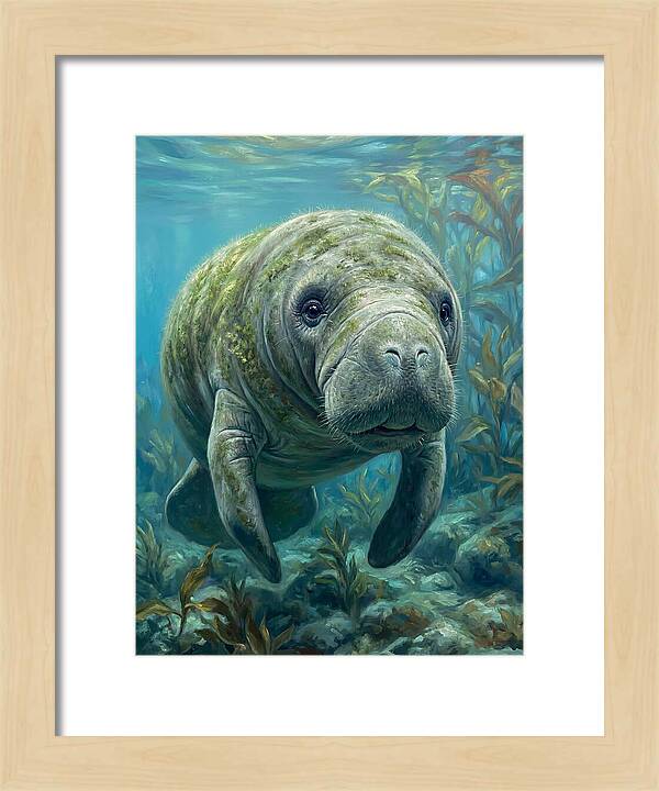 Manatee Underwater Serenity