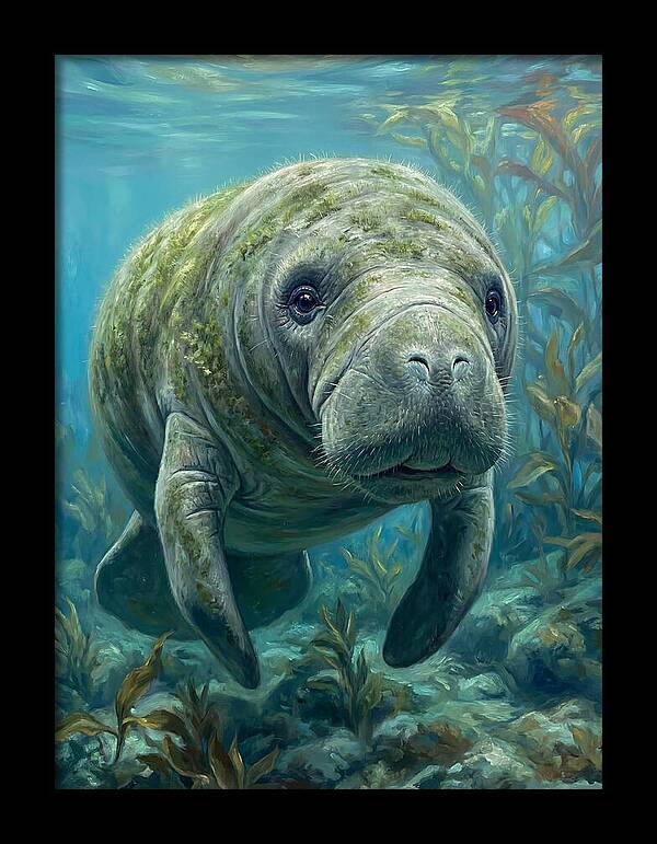 Manatee Underwater Serenity
