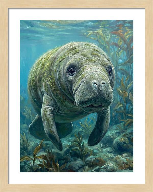 Manatee Underwater Serenity