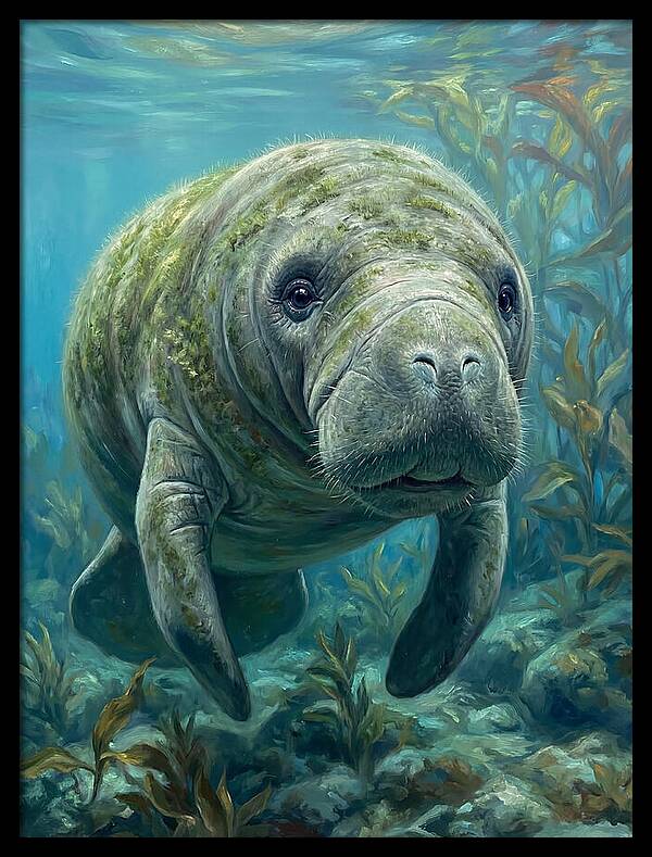 Manatee Underwater Serenity