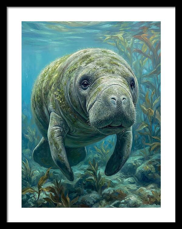 Manatee Underwater Serenity