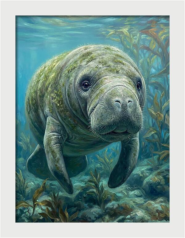 Manatee Underwater Serenity