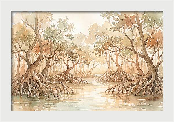 Mangrove Forest Serenity