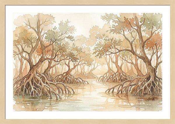 Mangrove Forest Serenity