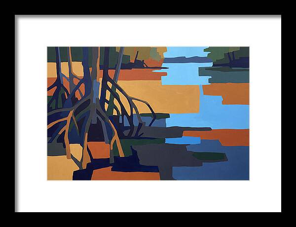 Mangrove Roots In Water