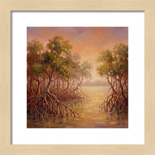 Mangrove Serenity At Dusk