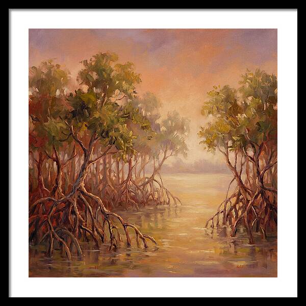 Mangrove Serenity At Dusk