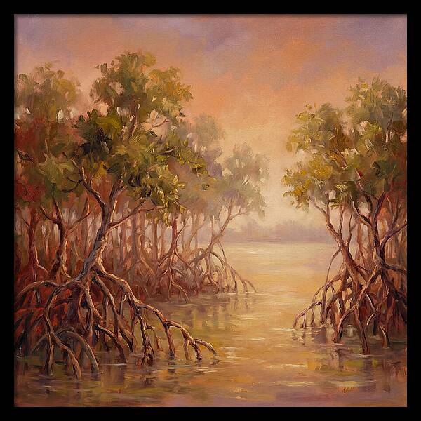 Mangrove Serenity At Dusk