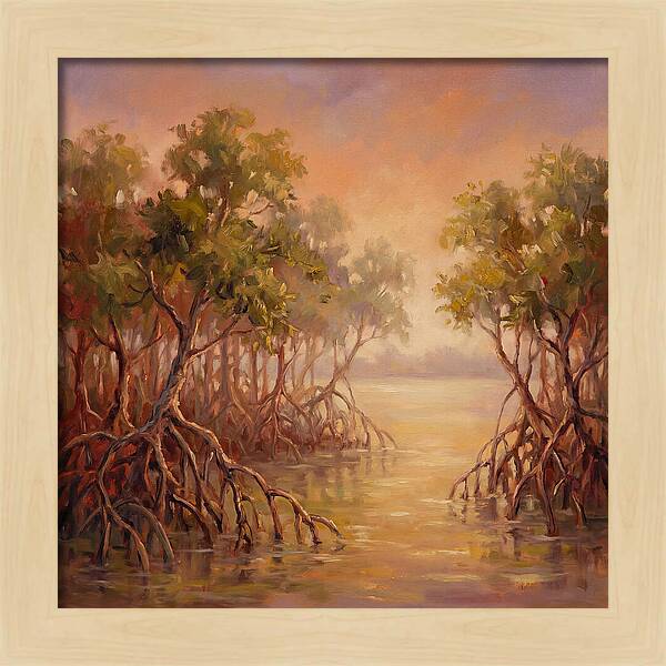 Mangrove Serenity At Dusk