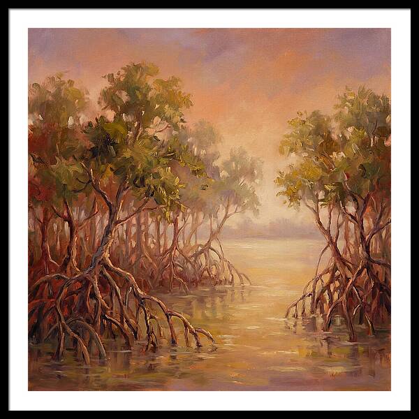 Mangrove Serenity At Dusk