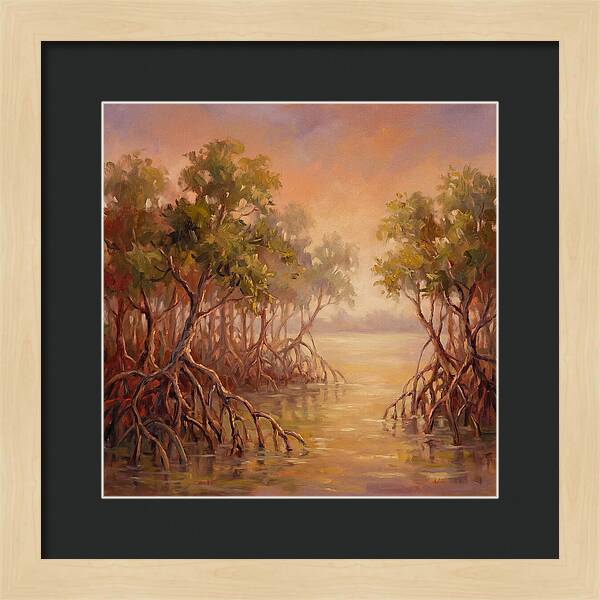 Mangrove Serenity At Dusk