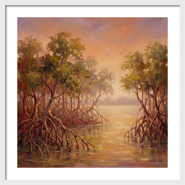 Mangrove Serenity At Dusk