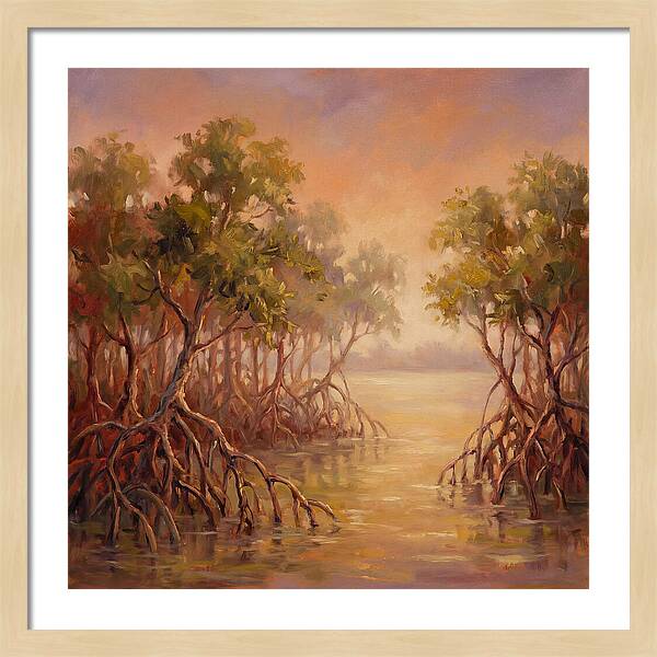 Mangrove Serenity At Dusk