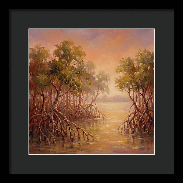 Mangrove Serenity At Dusk
