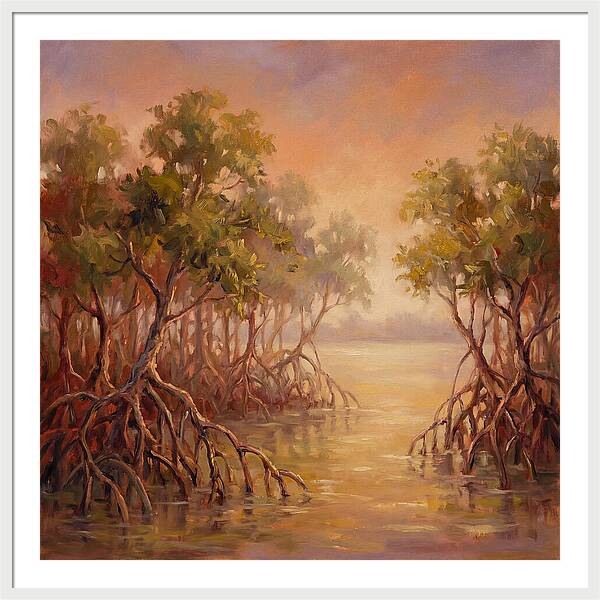 Mangrove Serenity At Dusk