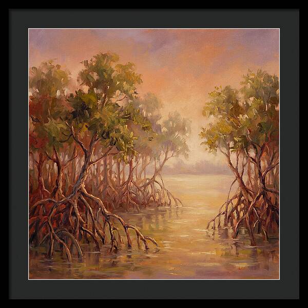 Mangrove Serenity At Dusk