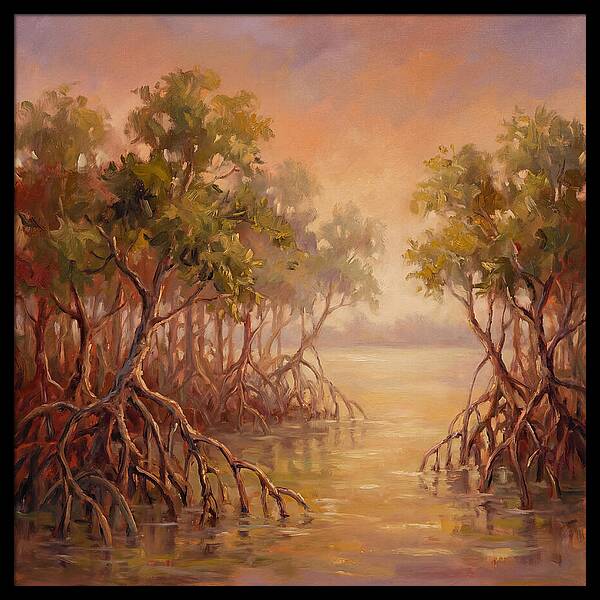 Mangrove Serenity At Dusk