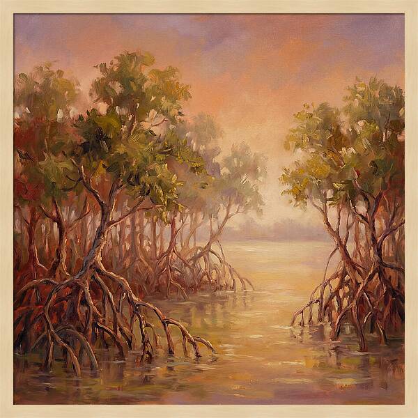 Mangrove Serenity At Dusk