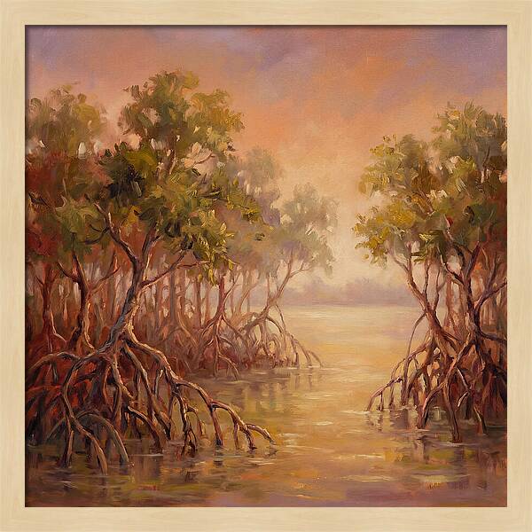 Mangrove Serenity At Dusk