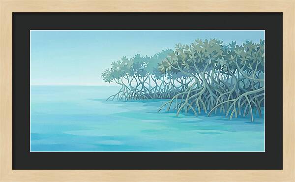 Mangrove Serenity By The Sea