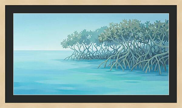 Mangrove Serenity By The Sea