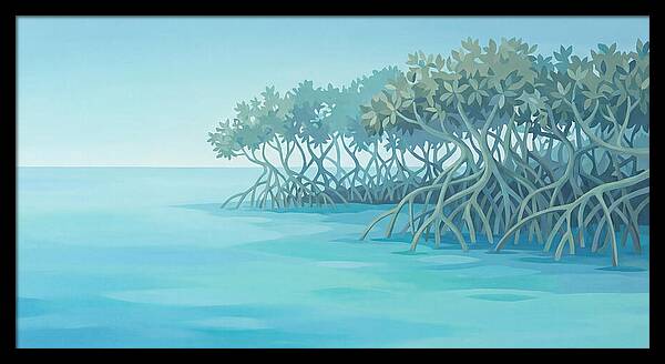 Mangrove Serenity By The Sea
