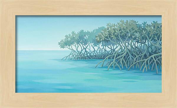 Mangrove Serenity By The Sea