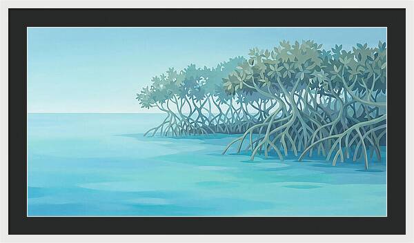 Mangrove Serenity By The Sea
